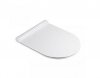 Catalano New Zero Zestaw Toaleta WC podwieszana 46x35 cm Newflush bez kołnierzaz deską sedesową wolnoopadającą biała 0111460001+9056060000+0151200001